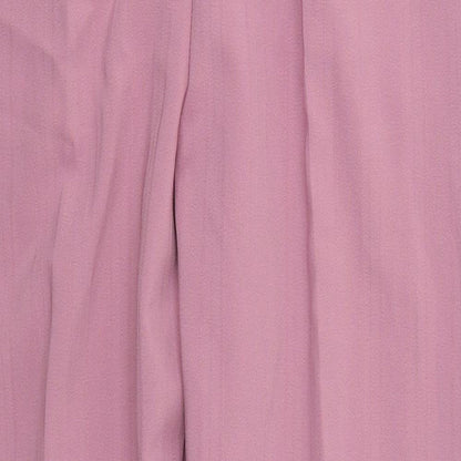 Womens UK Size 8 Preworn Regular Fit  Pink Trousers