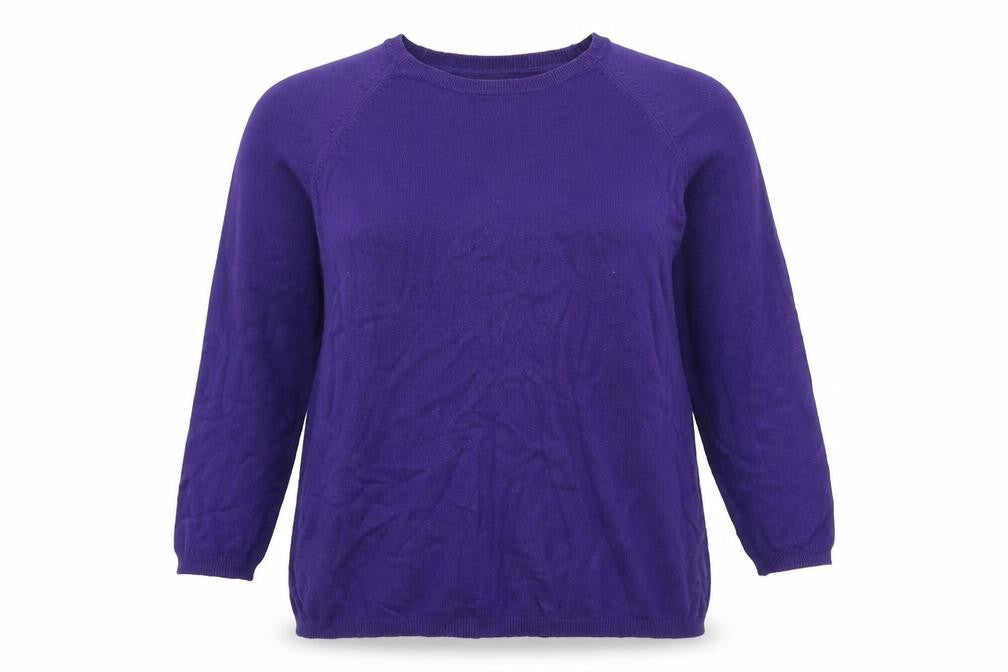 Womens UK Size 16 Marks and Spencer Purple Pullover Jumper