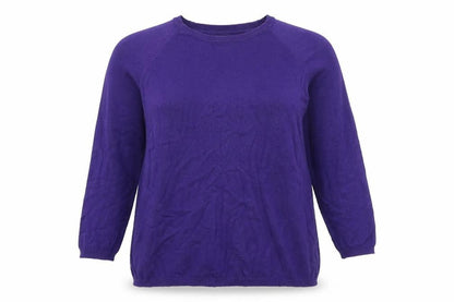 Womens UK Size 16 Marks and Spencer Purple Pullover Jumper