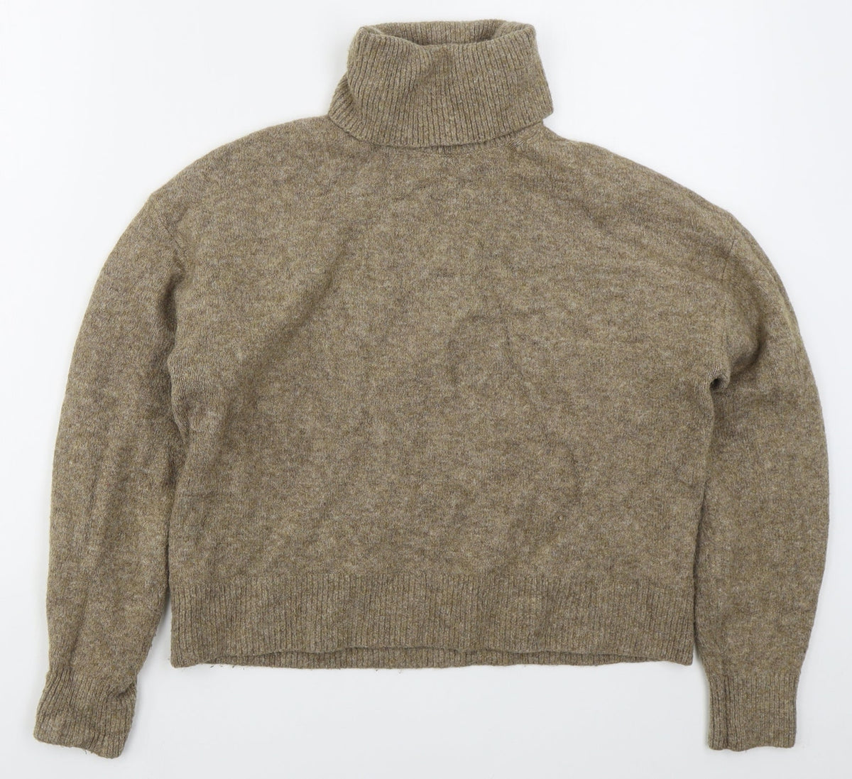 Womens UK Size S H&M Beige Pullover Jumper