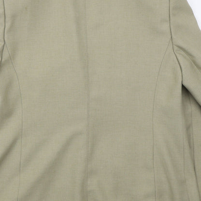 Dunnes Womens Beige  Polyester Jacket Suit Jacket Size 18