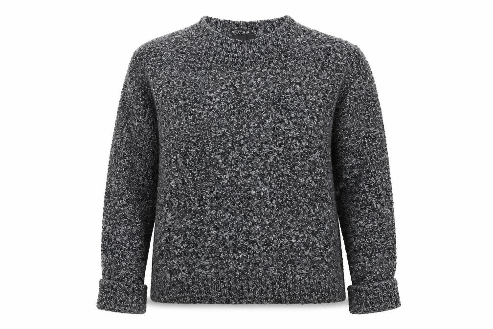 Womens UK Size 6 Topshop Grey Pullover Jumper