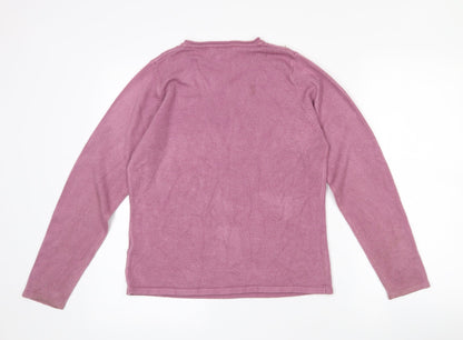 Womens UK Size M Fay Louise Purple Pullover Jumper