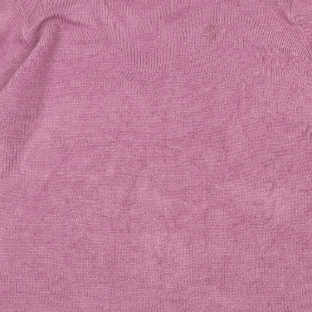 Womens UK Size M Fay Louise Purple Pullover Jumper