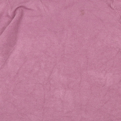 Womens UK Size M Fay Louise Purple Pullover Jumper