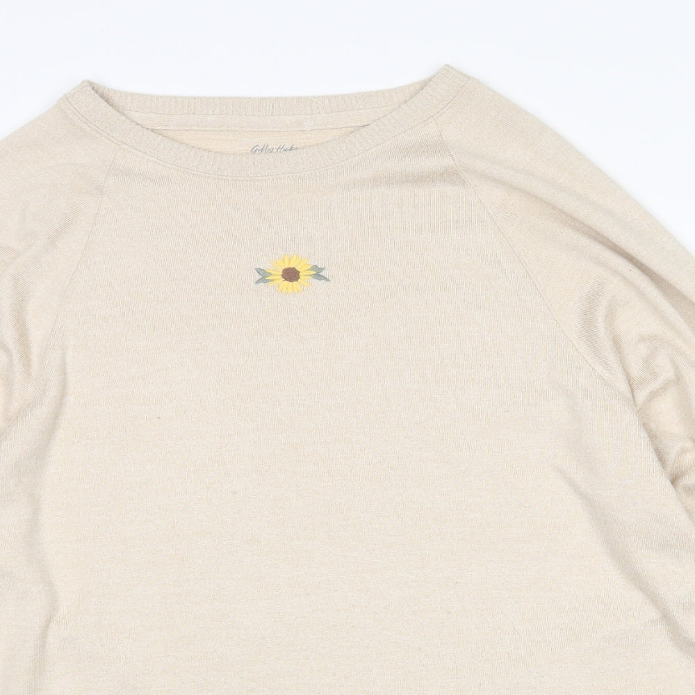 Womens UK Size S Gilly Hicks Beige Pullover Jumper