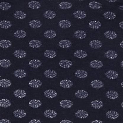 Bonmarché Womens Blue Polka Dot Polyester Jersey T-Shirt Size 12 Round Neck