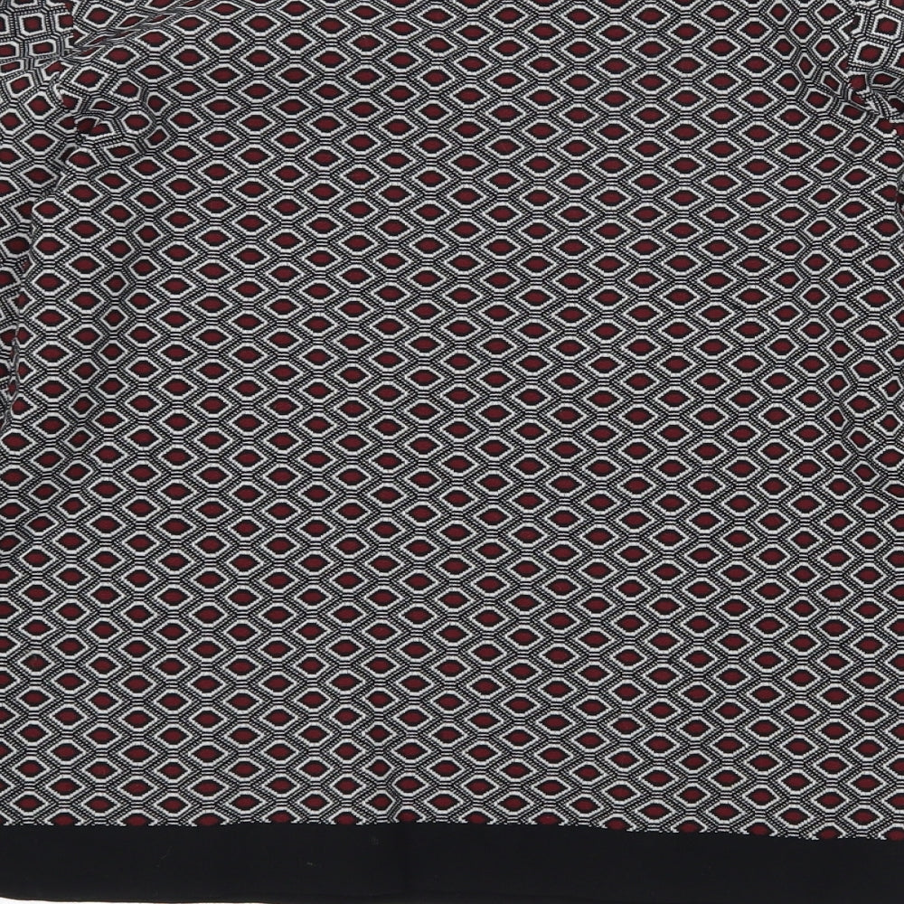 Womens UK Size 10 Papaya Black Pullover Jumper