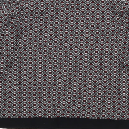 Womens UK Size 10 Papaya Black Pullover Jumper