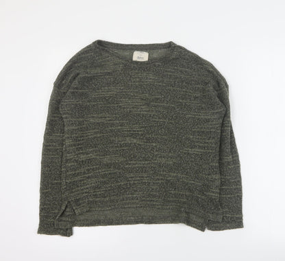 Womens UK Size 14 New Look Green Pullover Jumper