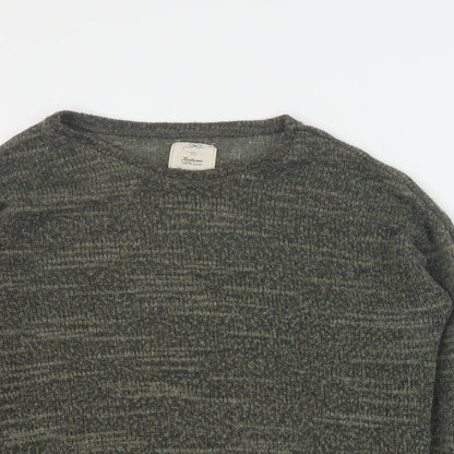 Womens UK Size 14 New Look Green Pullover Jumper