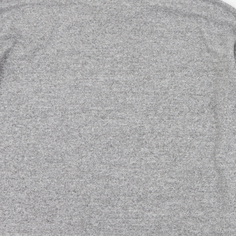 Womens UK Size M New Look Grey Pullover Jumper