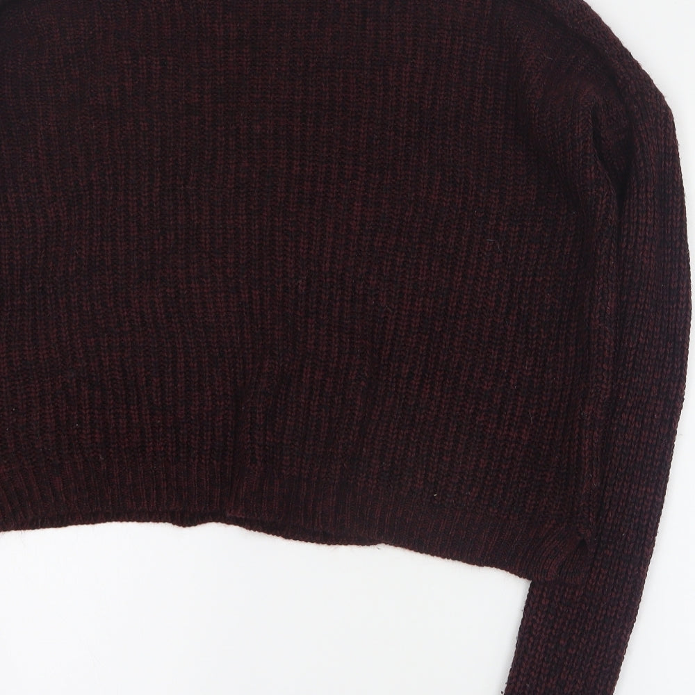Womens UK Size XS FB Sister Red Pullover Jumper
