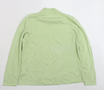 Womens UK Size M Bonmarché Green Pullover Jumper