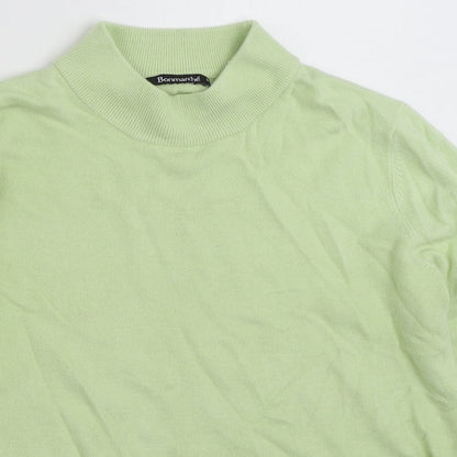 Womens UK Size M Bonmarché Green Pullover Jumper