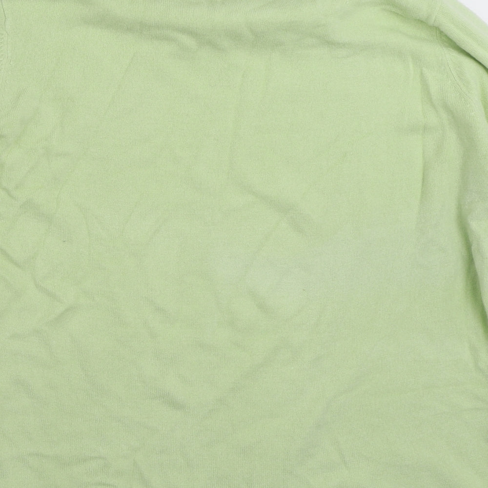Womens UK Size M Bonmarché Green Pullover Jumper