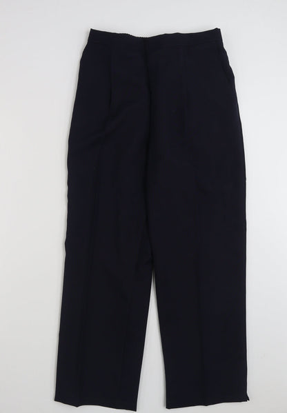 Womens UK Size 16 Preworn Regular Fit  Blue Trousers