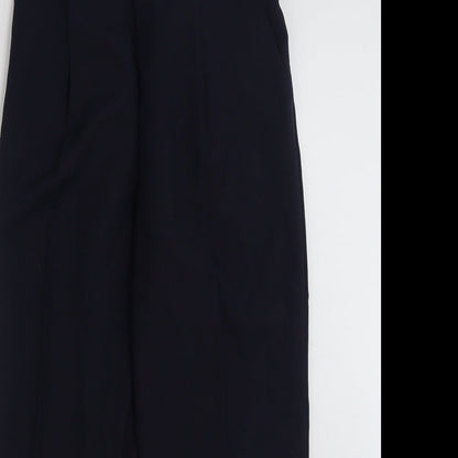 Womens UK Size 16 Preworn Regular Fit  Blue Trousers