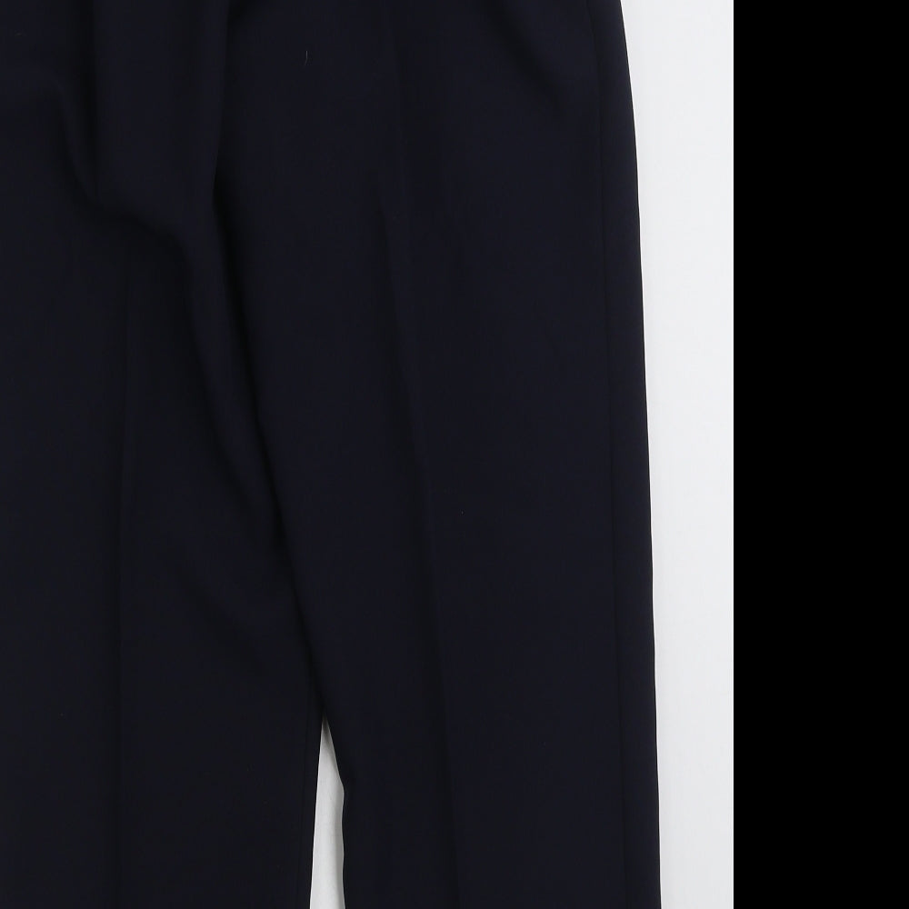 Womens UK Size 16 Preworn Regular Fit  Blue Trousers