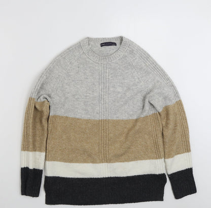 Womens UK Size S Marks and Spencer Grey Pullover Jumper
