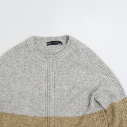 Womens UK Size S Marks and Spencer Grey Pullover Jumper