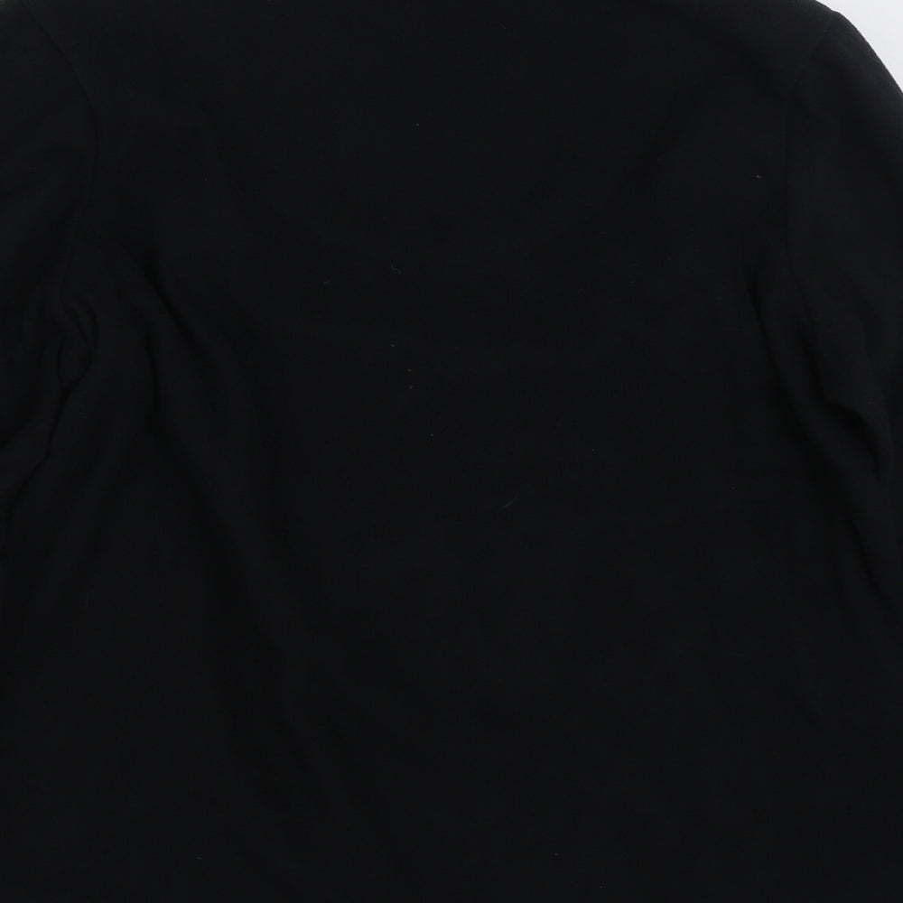 Womens UK Size 16 Marks and Spencer Black Pullover Sweatshirt