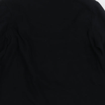 Womens UK Size 16 Marks and Spencer Black Pullover Sweatshirt