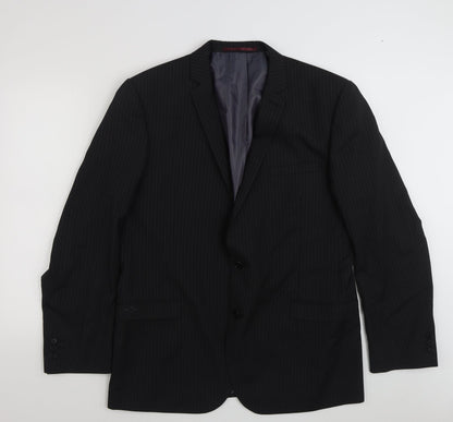 Mens UK Size 44 NEXT Regular Black Suit Jacket