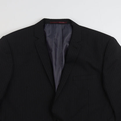 Mens UK Size 44 NEXT Regular Black Suit Jacket