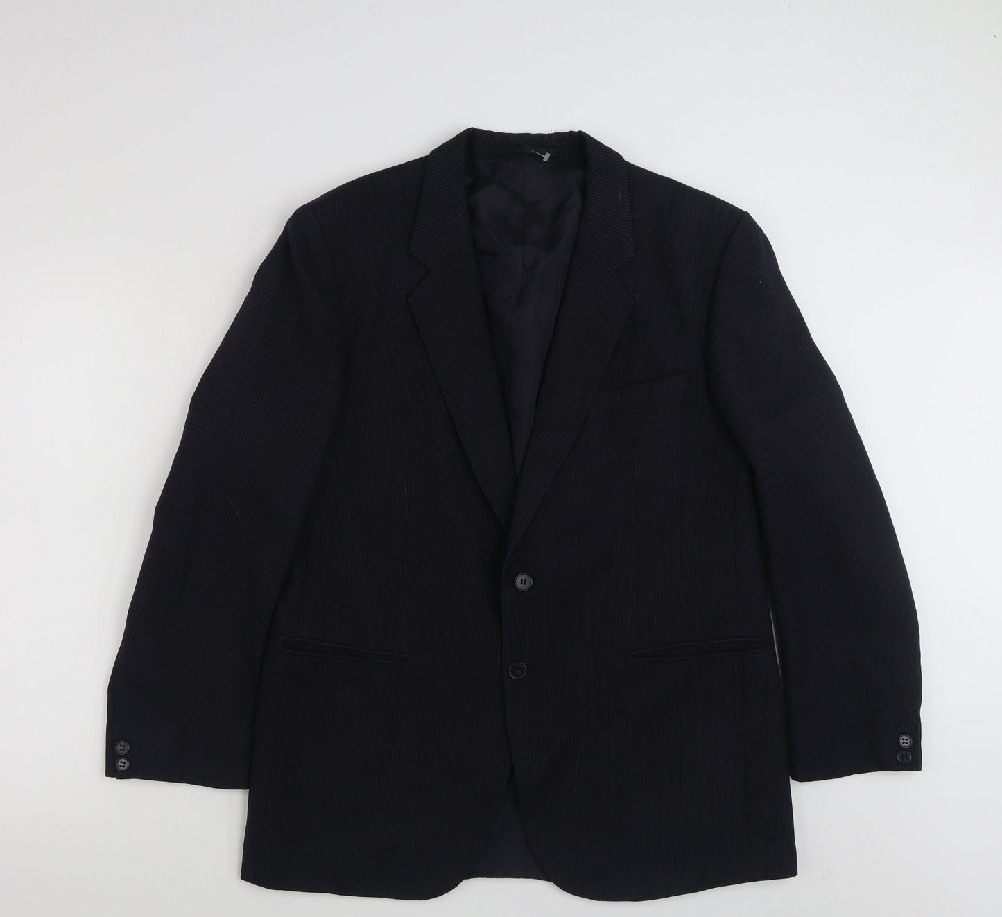 Mens UK Size 42 St Michael Regular Blue Suit Jacket