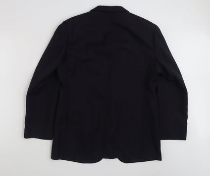 Mens UK Size 42 St Michael Regular Blue Suit Jacket