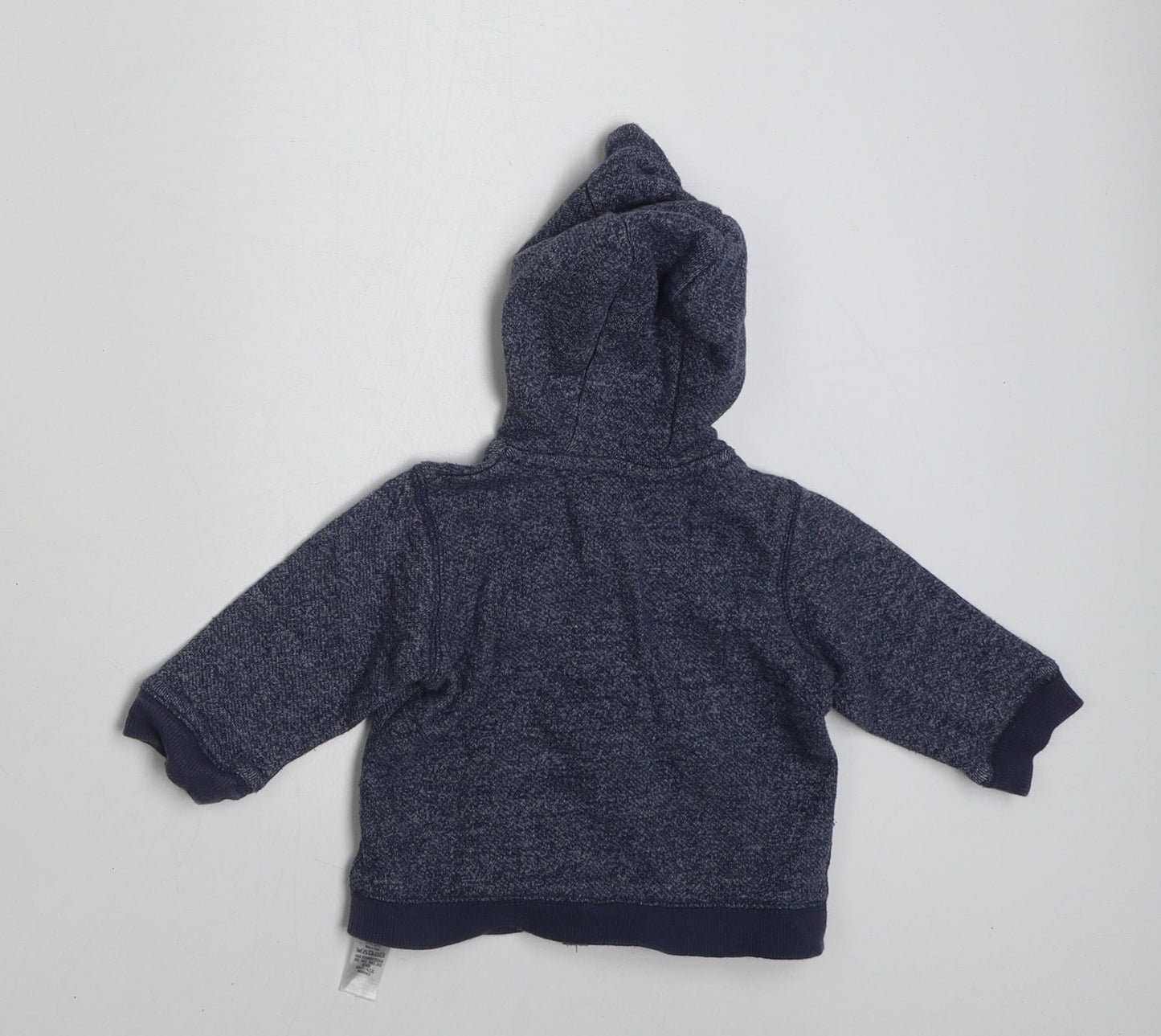 George Boys Blue  Cotton Cardigan Jumper Size 3-6 Months  Button - Mickey Mouse