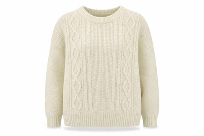 Womens UK Size 12 Amara Reya Beige Pullover Jumper