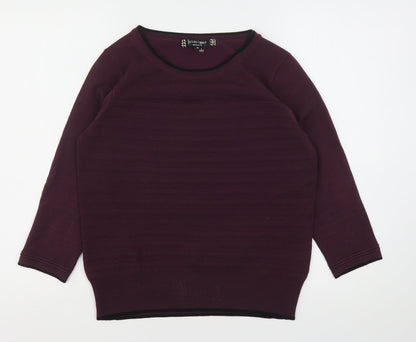 Womens UK Size 14 Principles Purple Pullover Jumper