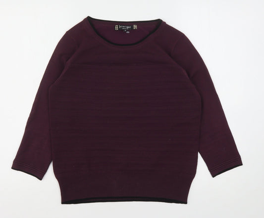 Womens UK Size 14 Principles Purple Pullover Jumper