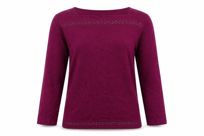 Womens UK Size 8 NEXT Purple Pullover Jumper