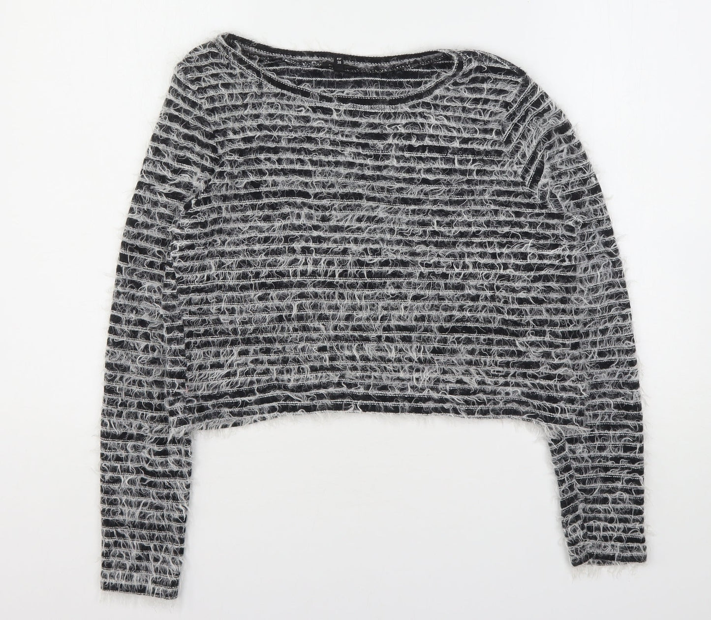 Womens UK Size 12 River Island Grey Pullover Jumper