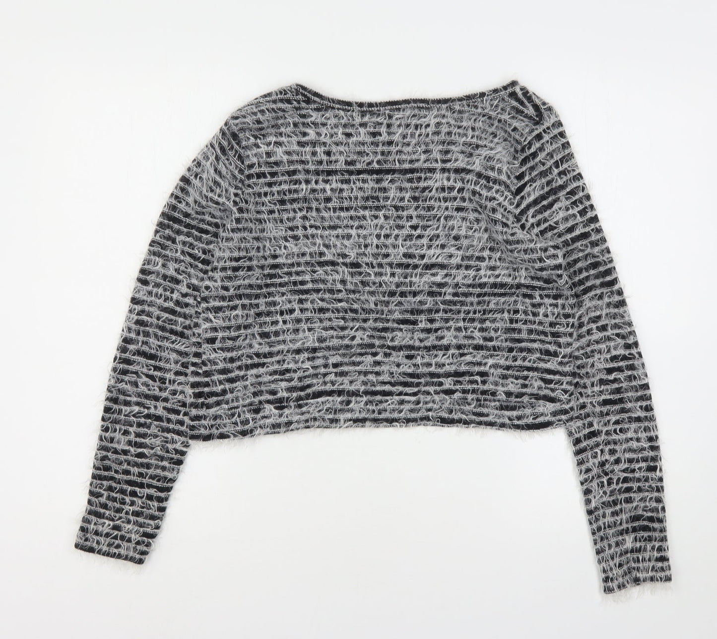 Womens UK Size 12 River Island Grey Pullover Jumper
