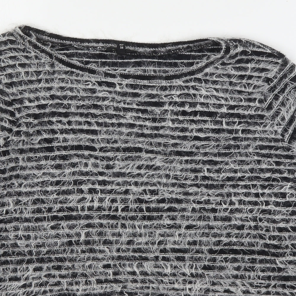 Womens UK Size 12 River Island Grey Pullover Jumper