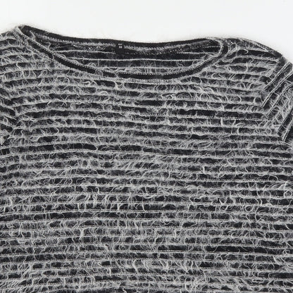 Womens UK Size 12 River Island Grey Pullover Jumper