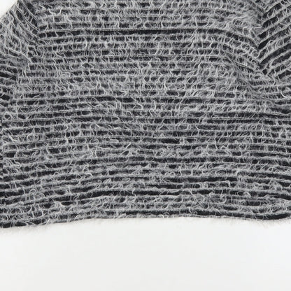 Womens UK Size 12 River Island Grey Pullover Jumper