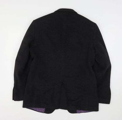 Marks and Spencer Mens Grey  Wool Jacket Suit Jacket