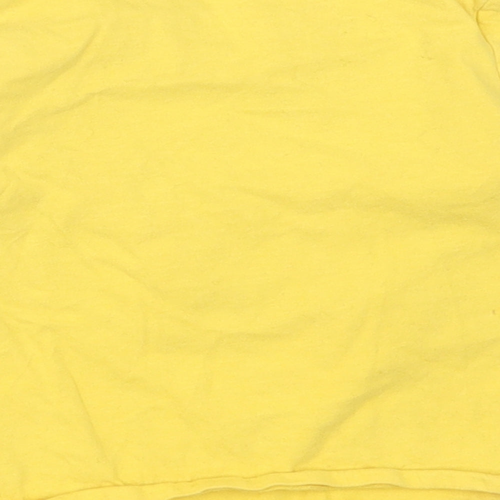 George Baby Yellow  Cotton Basic Casual Size 18-24 Months Crew Neck Pullover - Pudsey