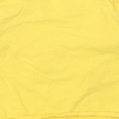 George Baby Yellow  Cotton Basic Casual Size 18-24 Months Crew Neck Pullover - Pudsey