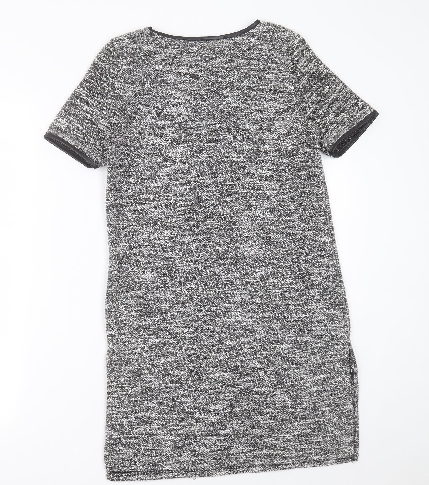 Quiz Womens Grey  Polyester A-Line  Size 10  Crew Neck Pullover