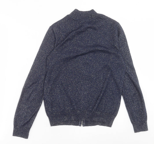 Womens UK Size 8 Atmosphere Blue Basic Blouse