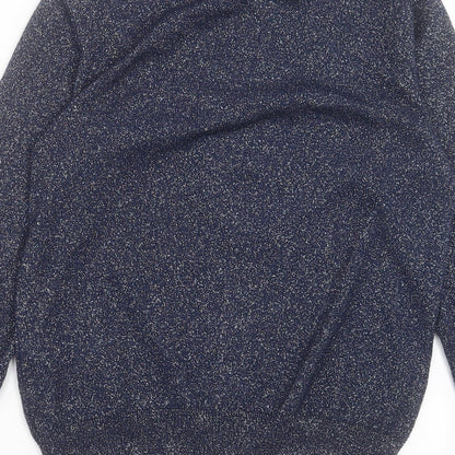 Womens UK Size 8 Atmosphere Blue Basic Blouse