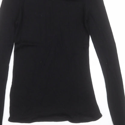 Womens UK Size 12 H&M Black Pullover Jumper