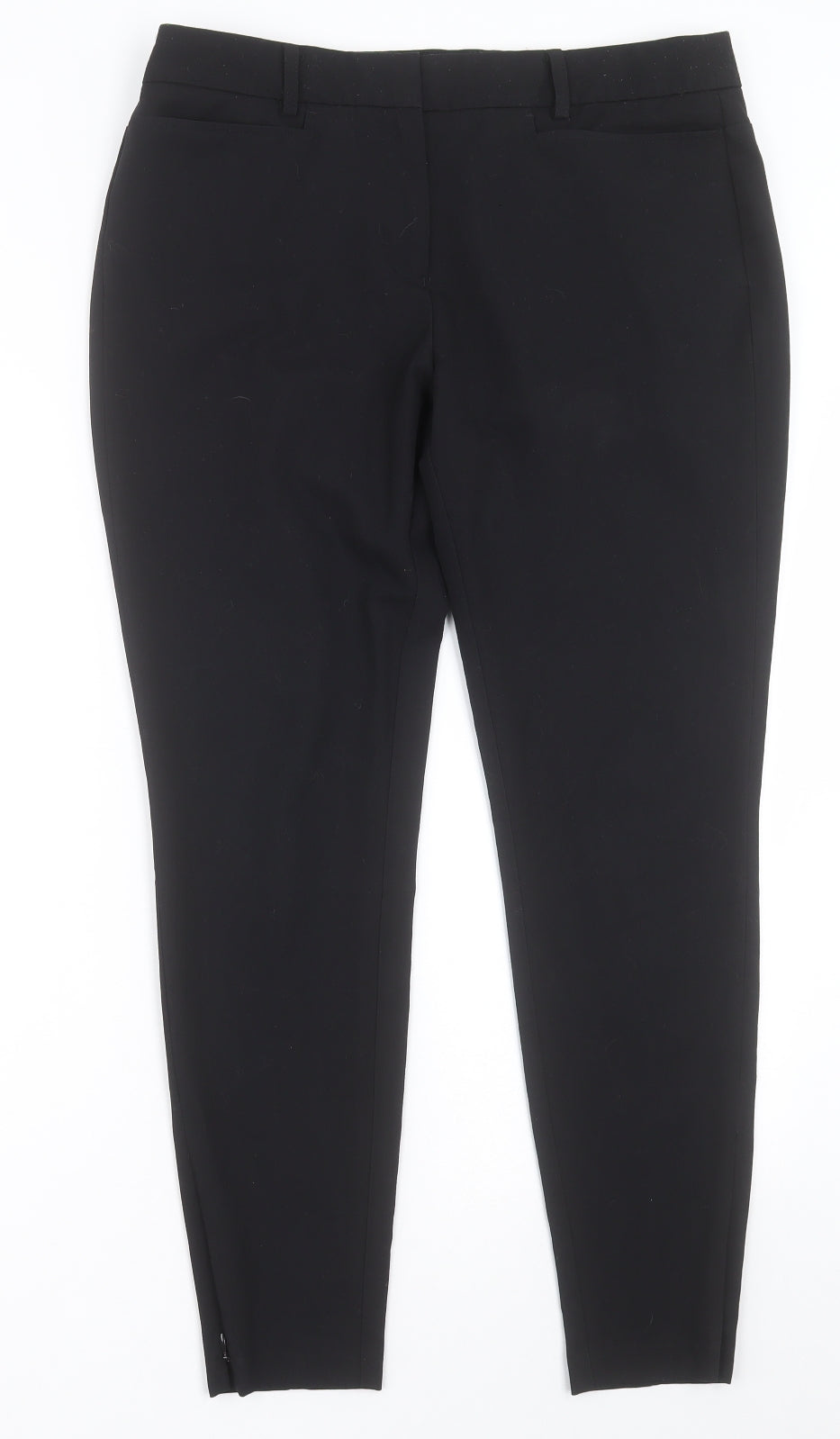 Womens UK Size 10 NEXT Regular Fit  Black Trousers
