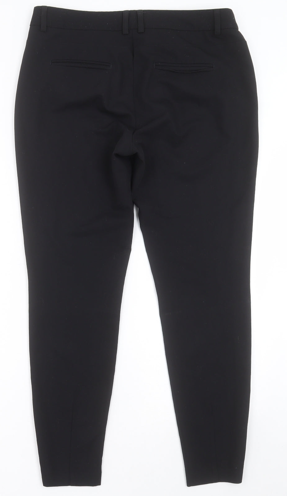 Womens UK Size 10 NEXT Regular Fit  Black Trousers